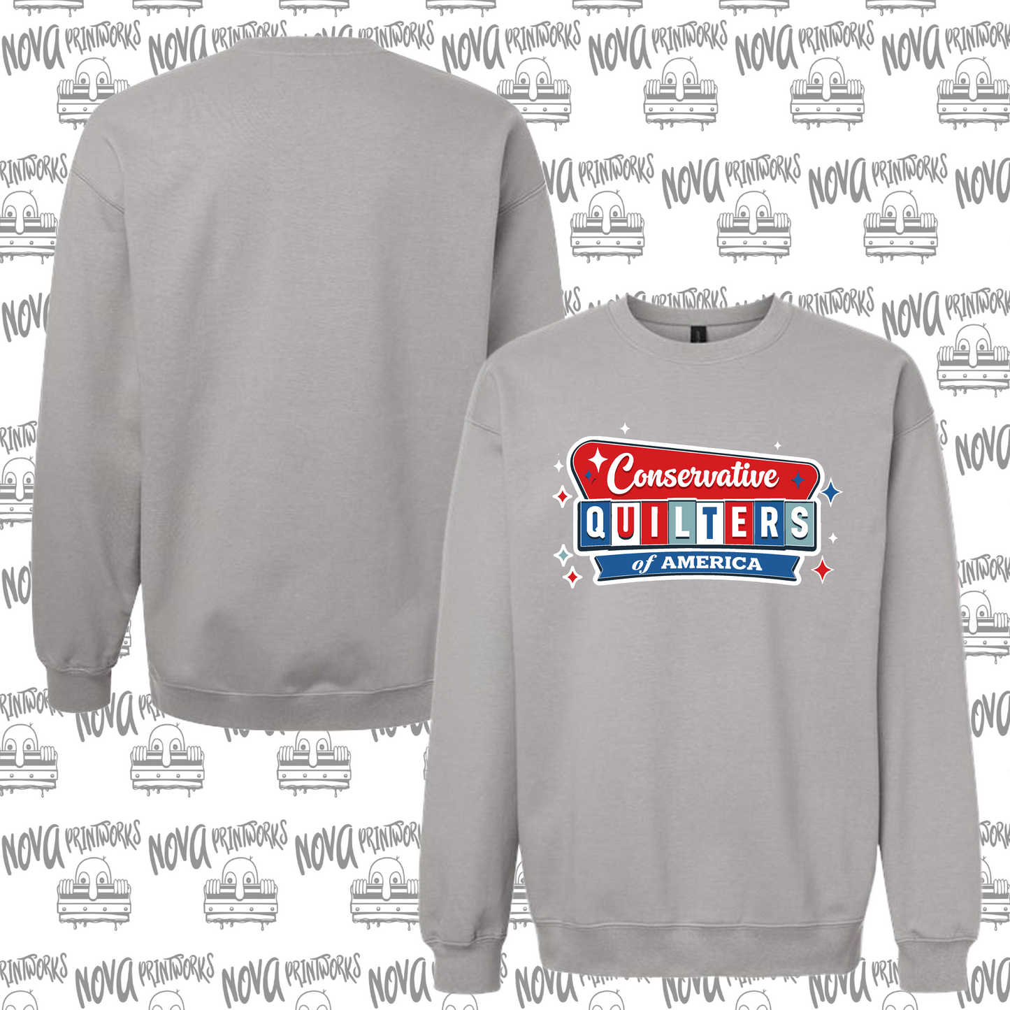 Conservative Quilters Crewneck