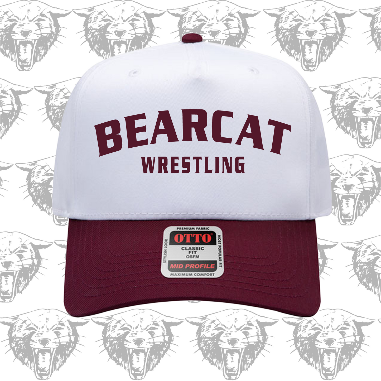 SPIRIT WEAR - Embroidered Bearcat Wrestling