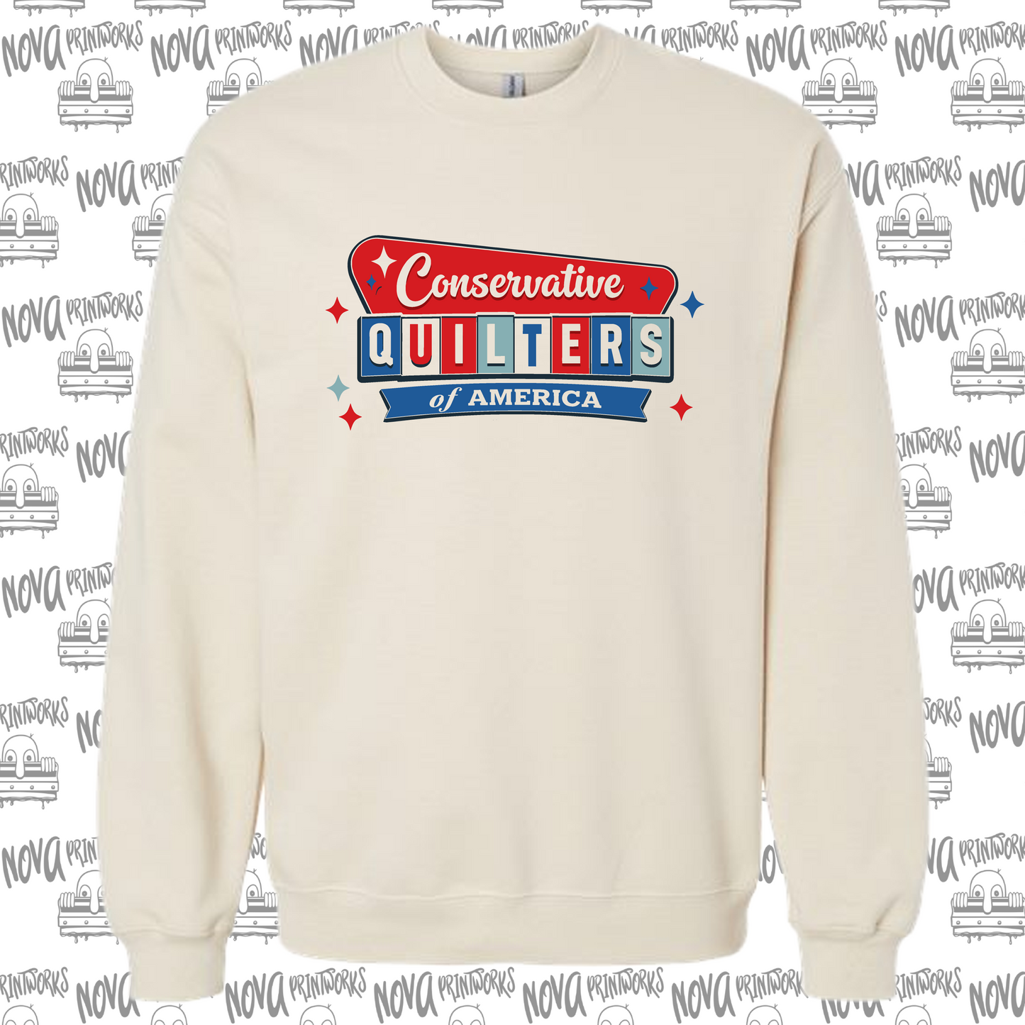 Conservative Quilters Crewneck