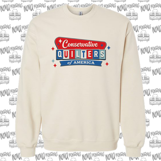 Conservative Quilters Crewneck