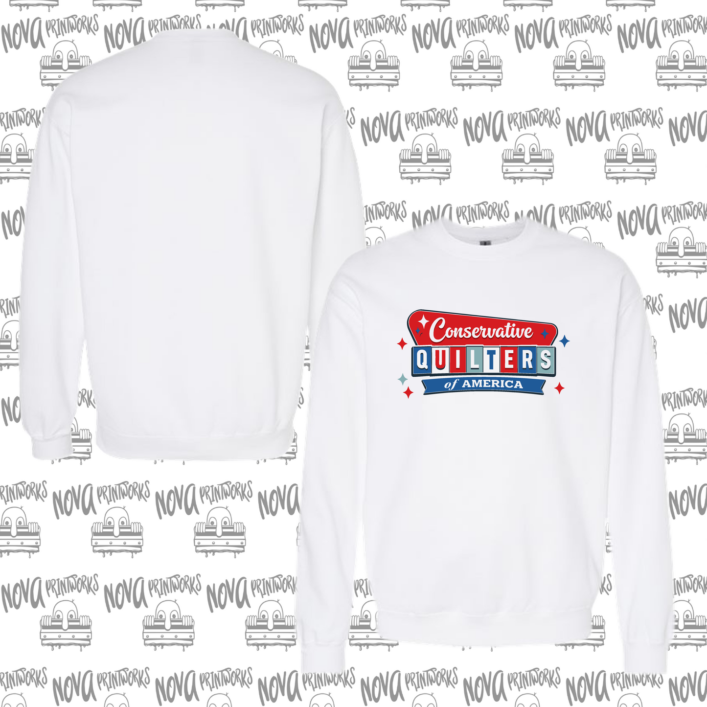 Conservative Quilters Crewneck