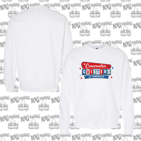 Conservative Quilters Crewneck