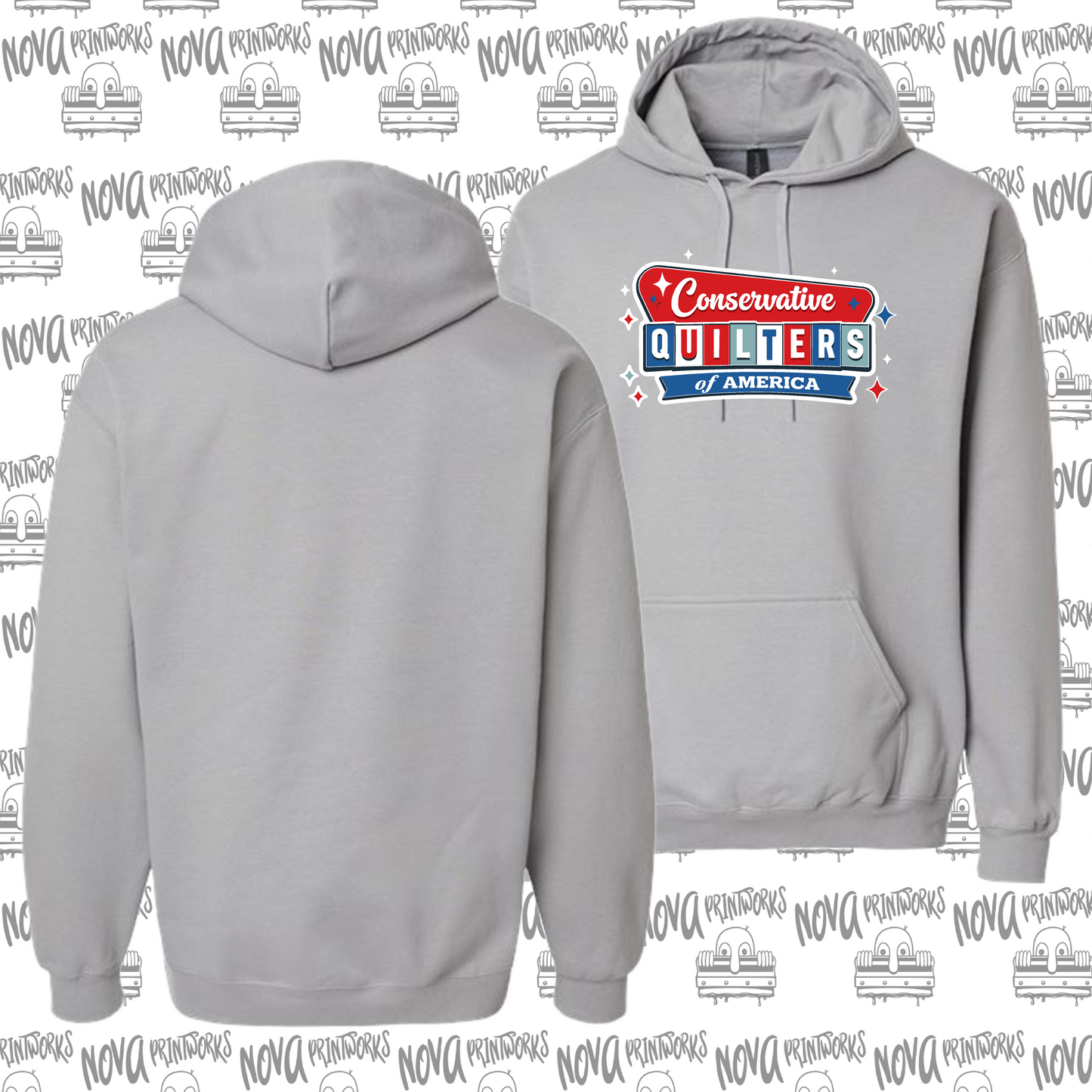 Conservative Quilters Hoodie