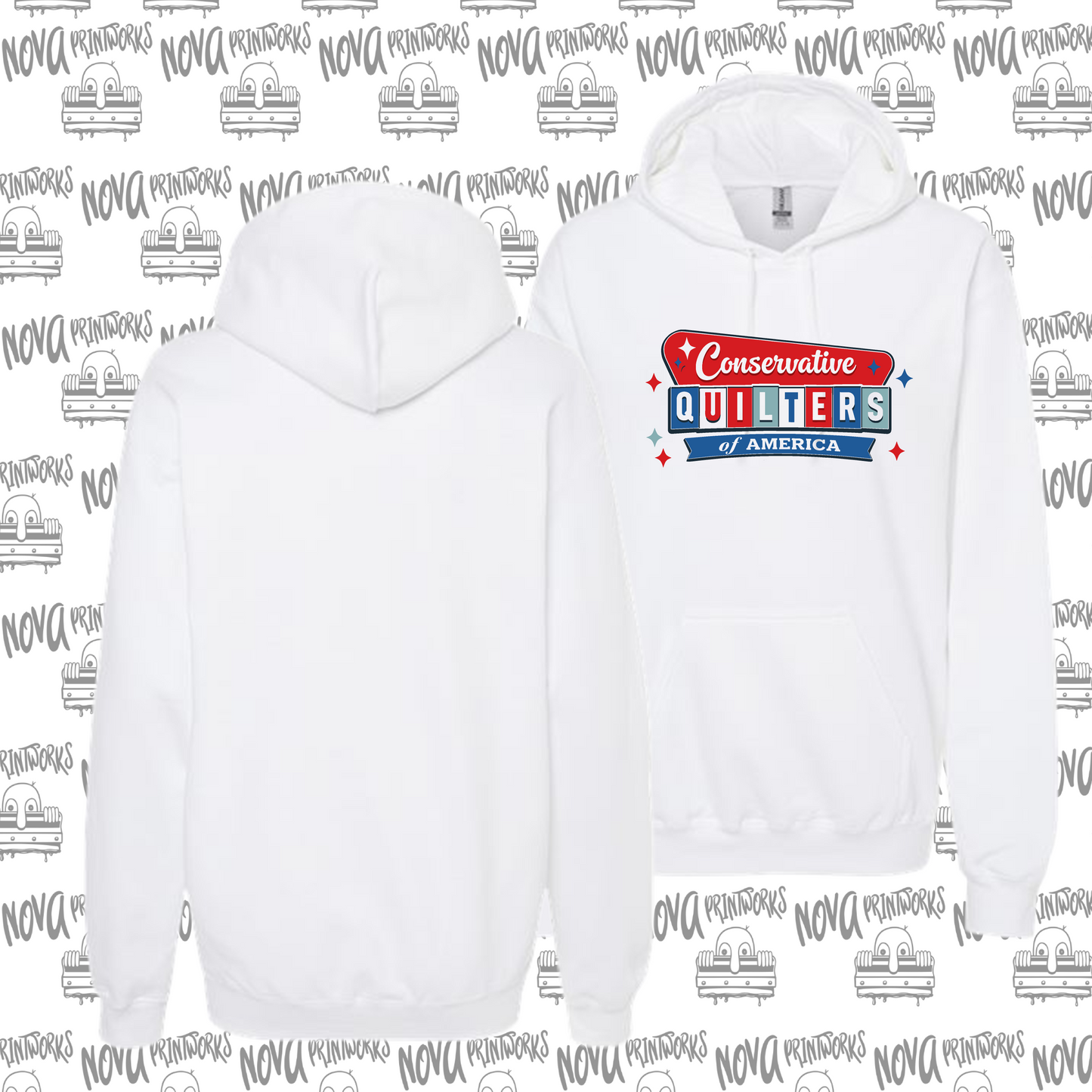 Conservative Quilters Hoodie