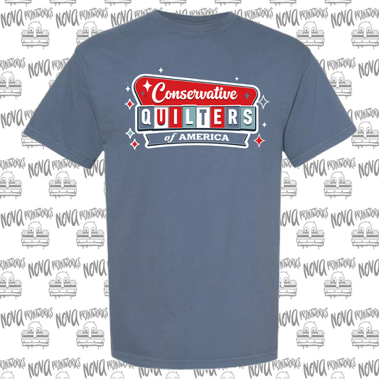 Conservative Quilters Tshirt