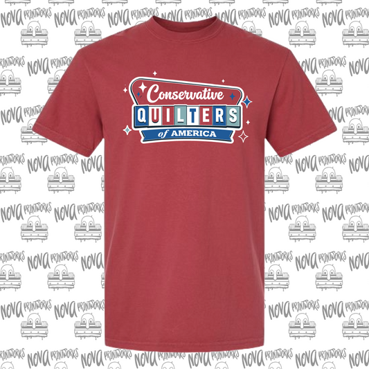 Conservative Quilters Tshirt