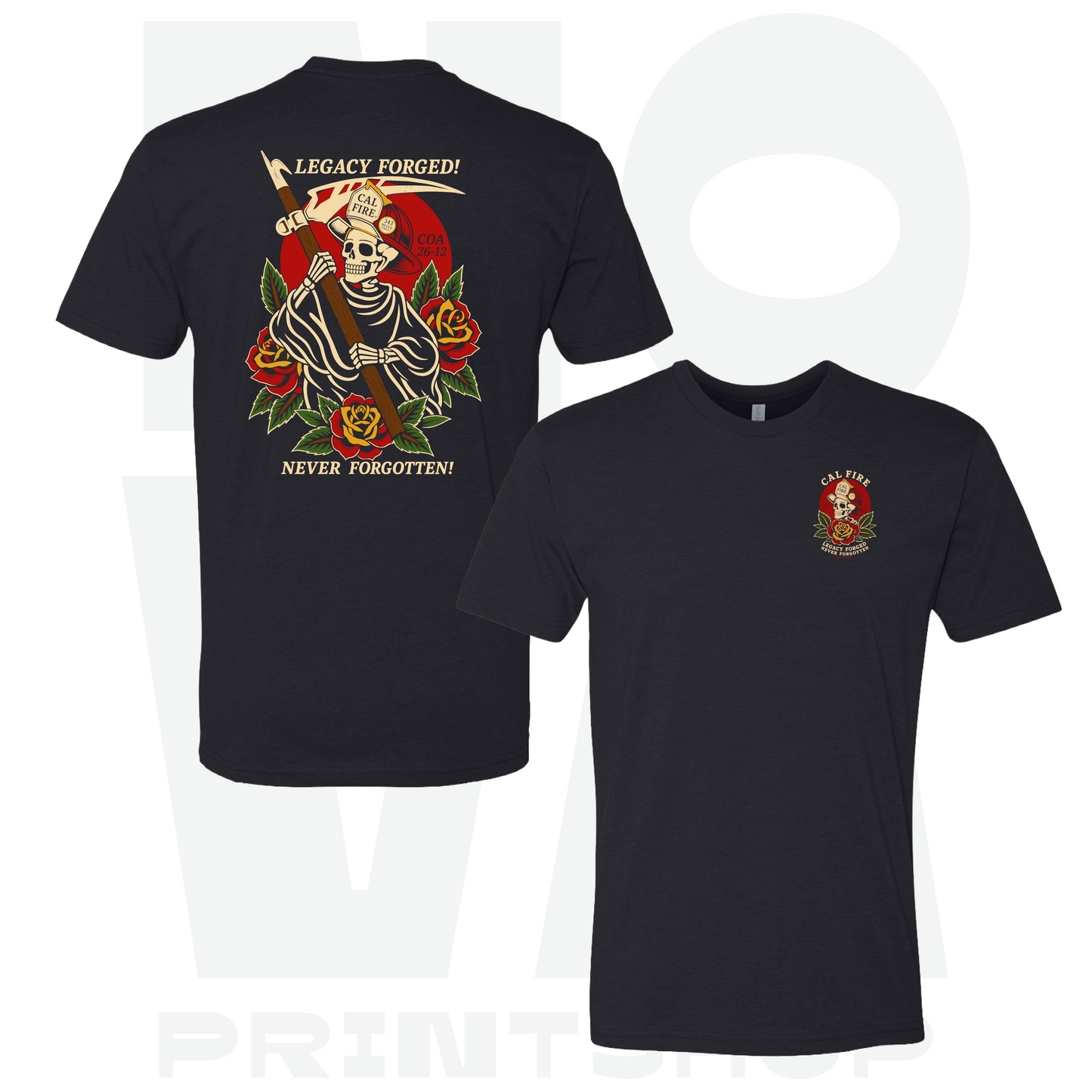 Cal Fire Legacy Forged Tee