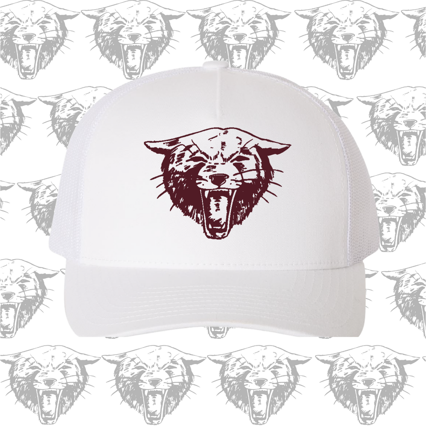 SPIRIT WEAR - Embroidered Bearcat Mascot Hat