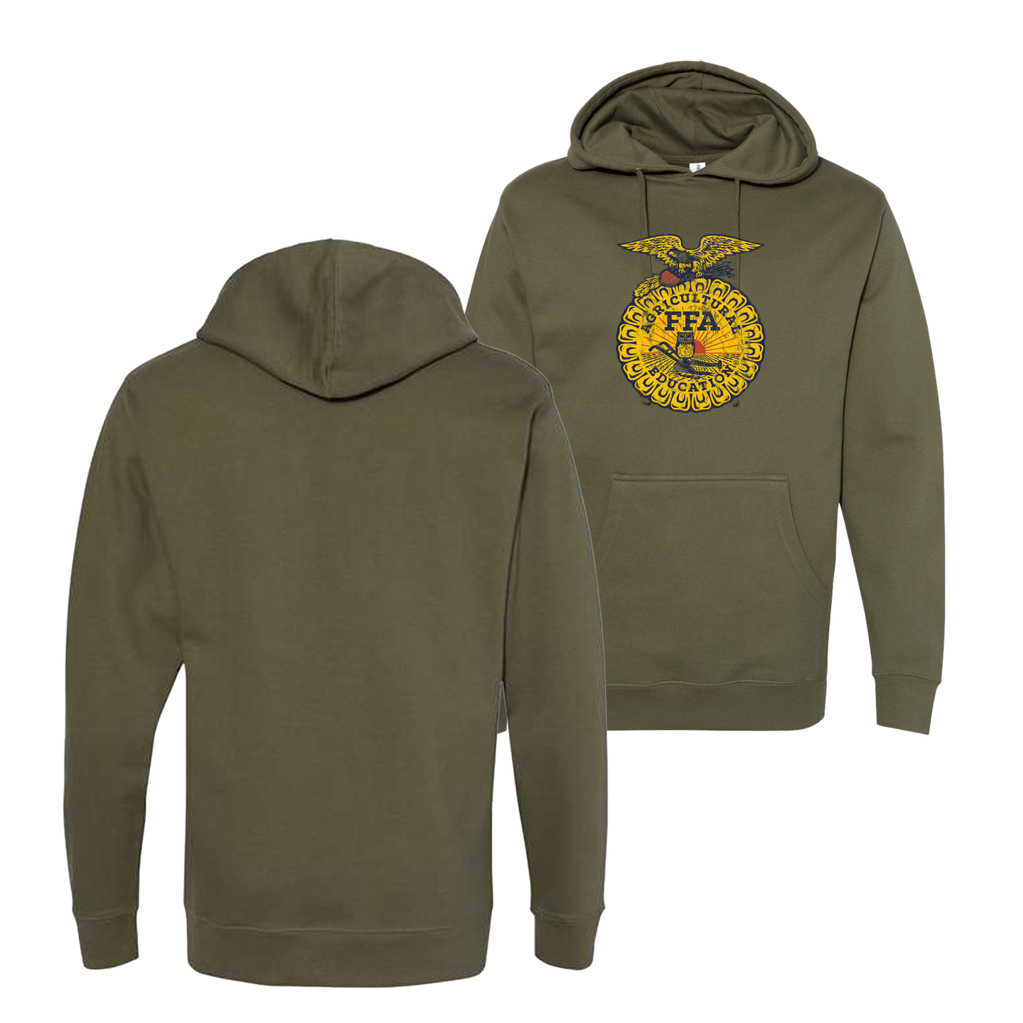 PR FFA Distressed Emblem