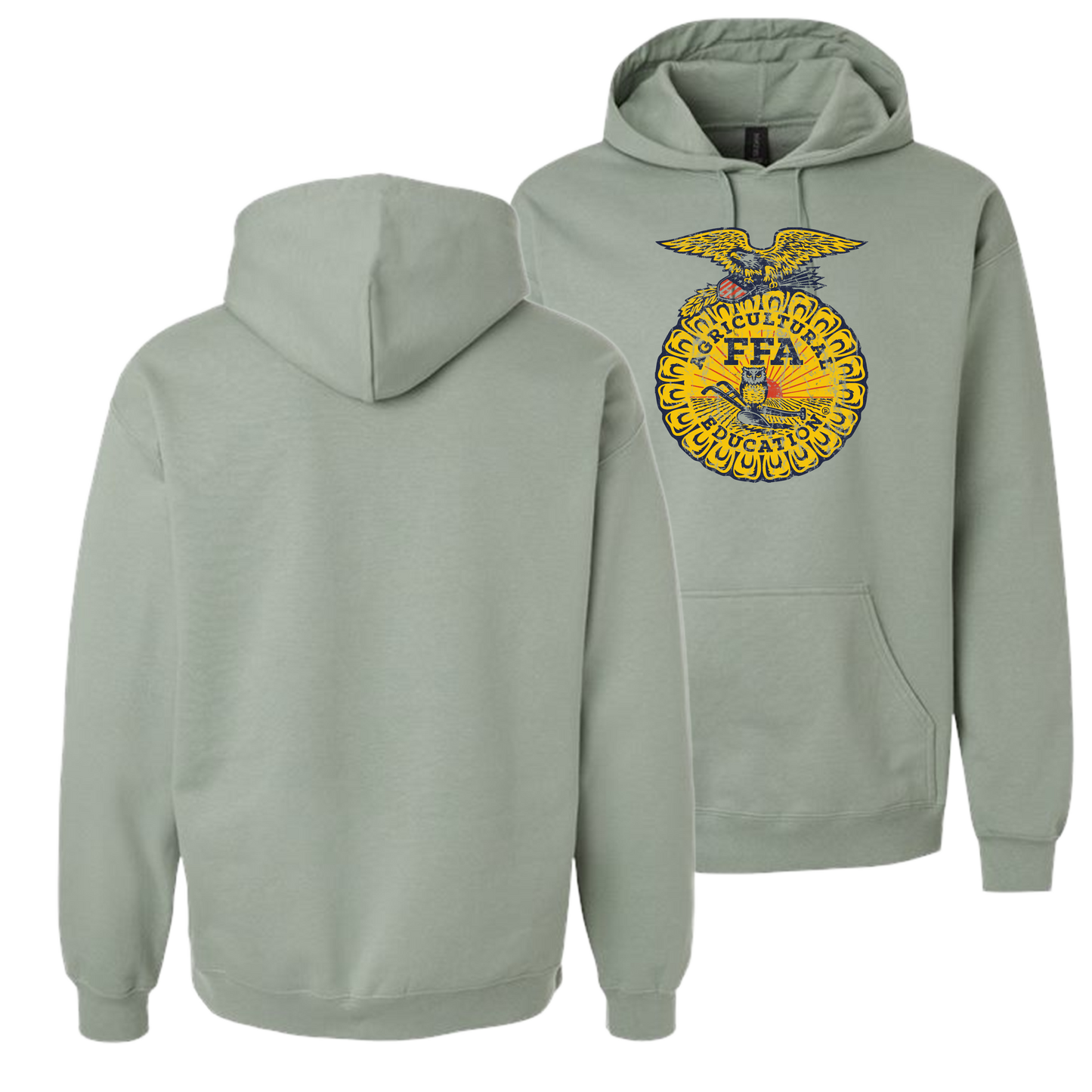 PR FFA Distressed Emblem