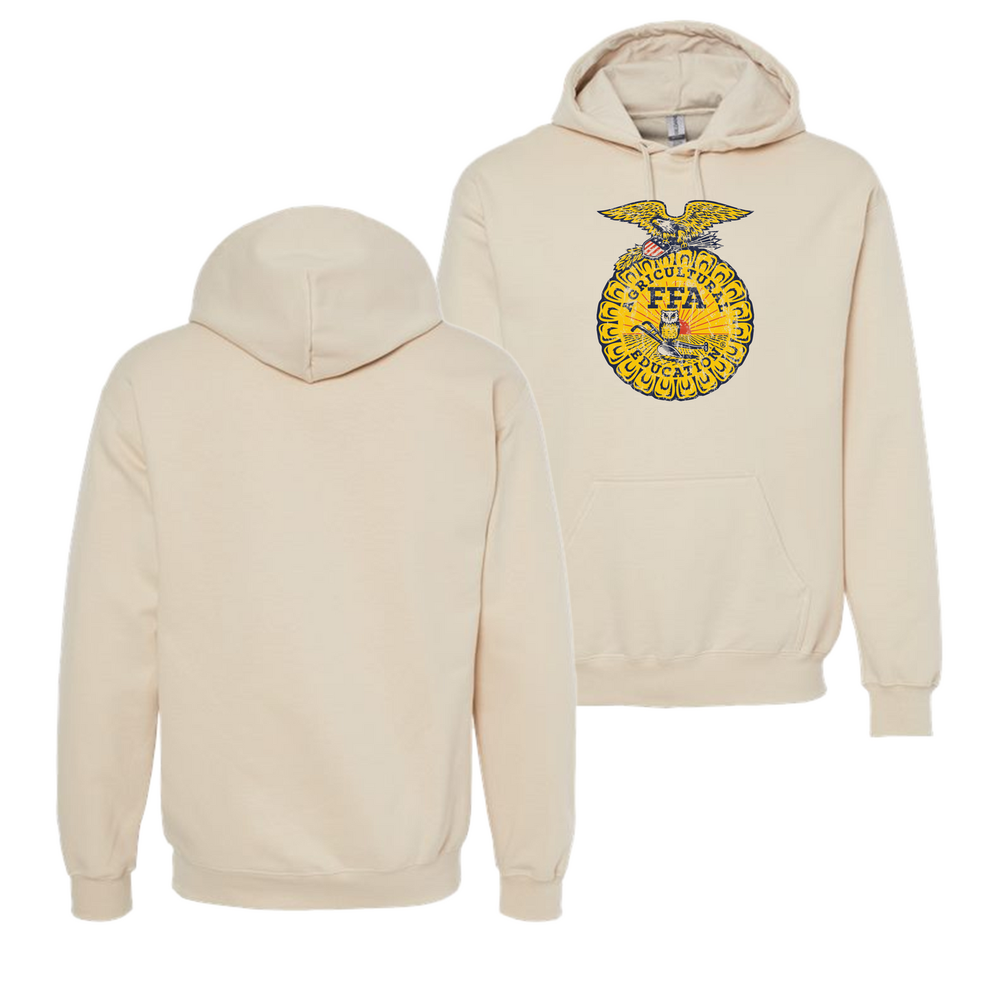 PR FFA Distressed Emblem