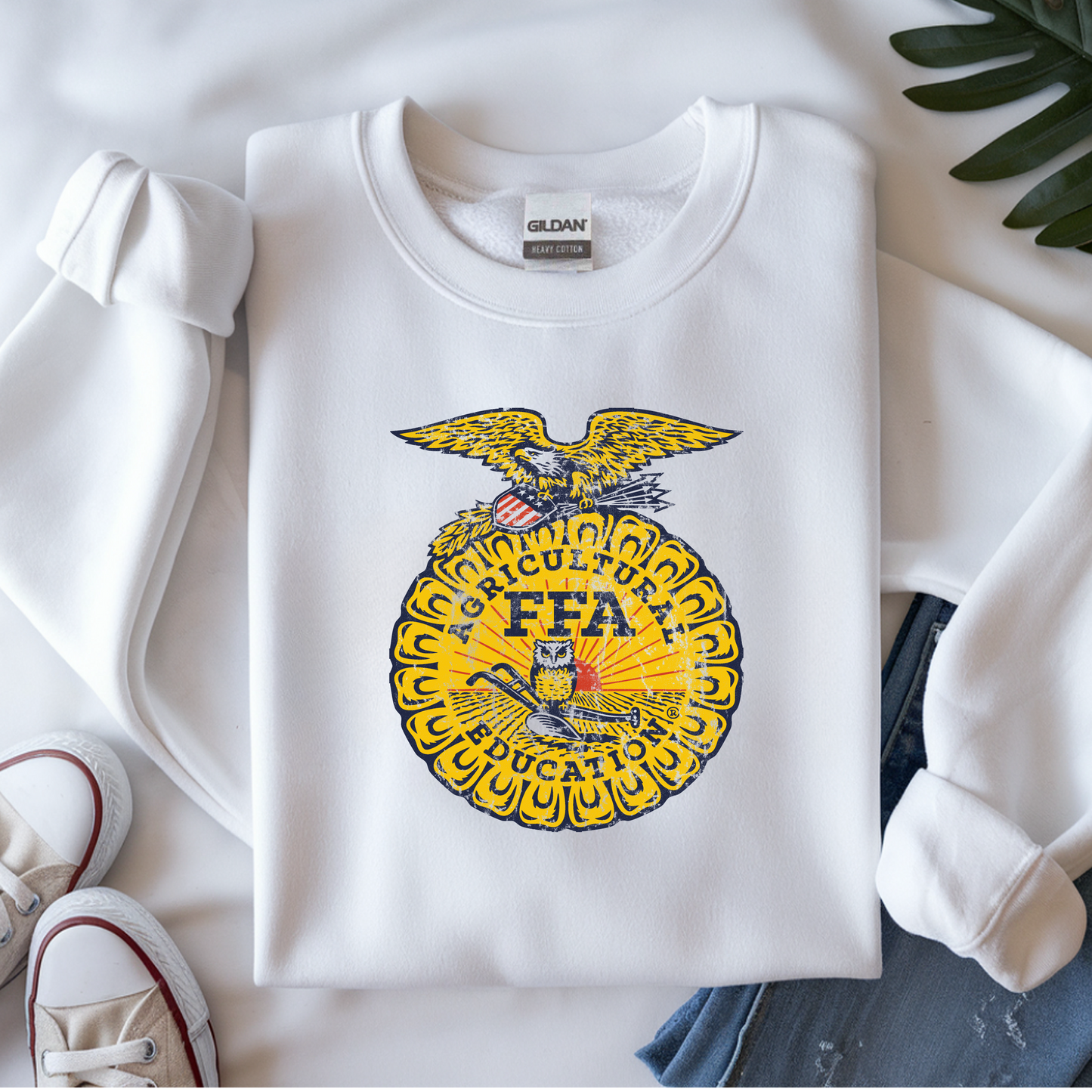 PR FFA Distressed Emblem