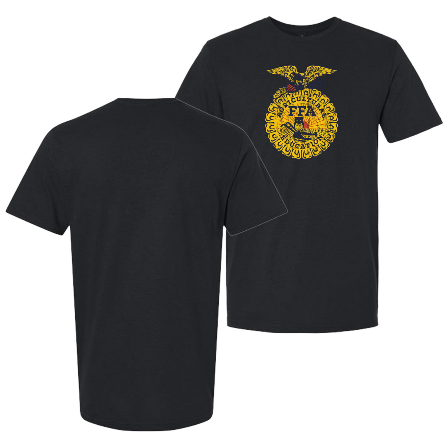 PR FFA Distressed Emblem