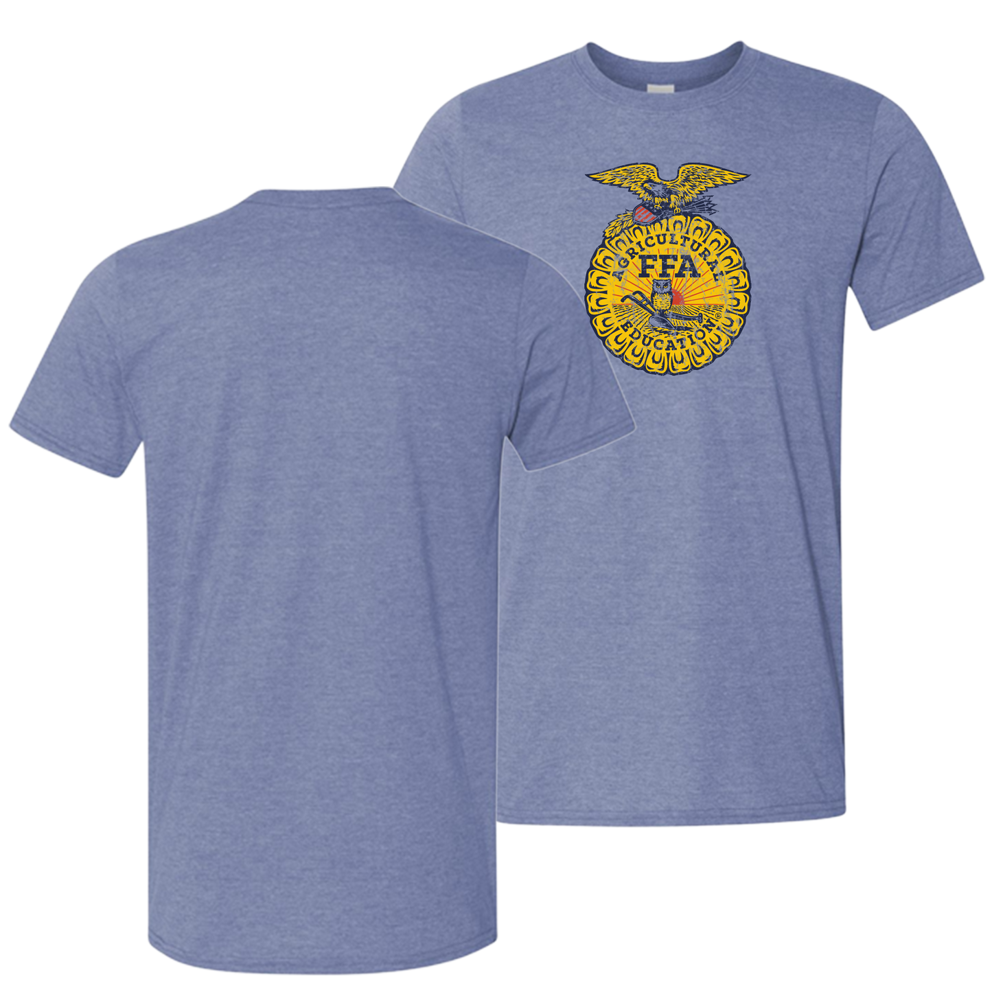 PR FFA Distressed Emblem