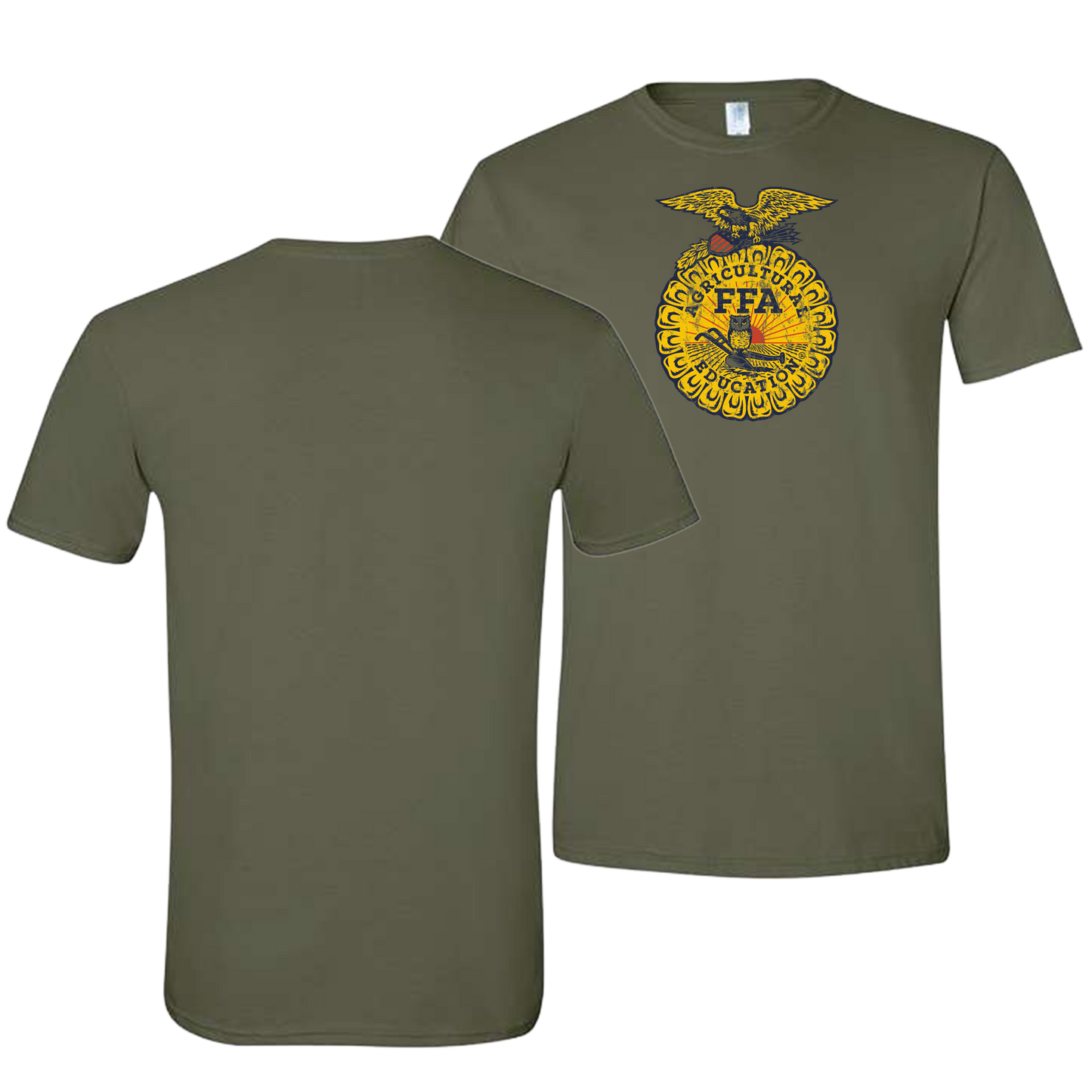 PR FFA Distressed Emblem