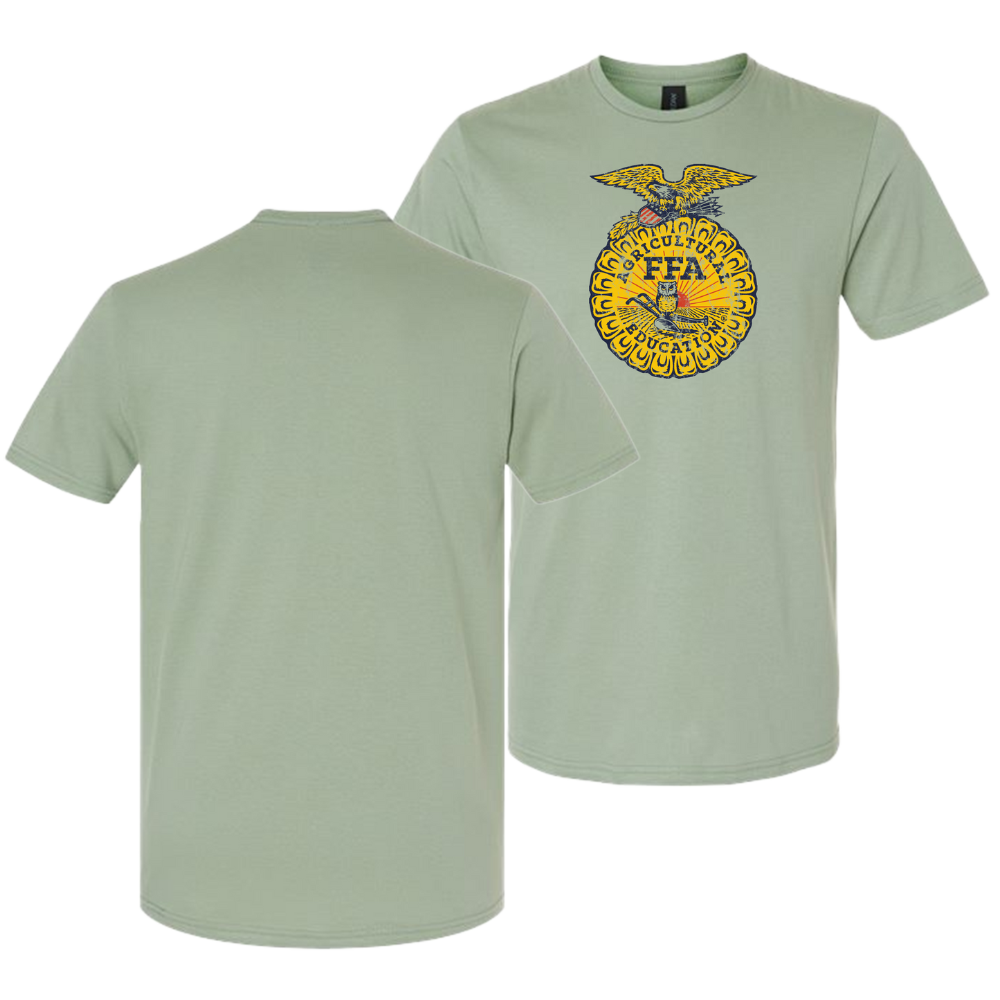 PR FFA Distressed Emblem