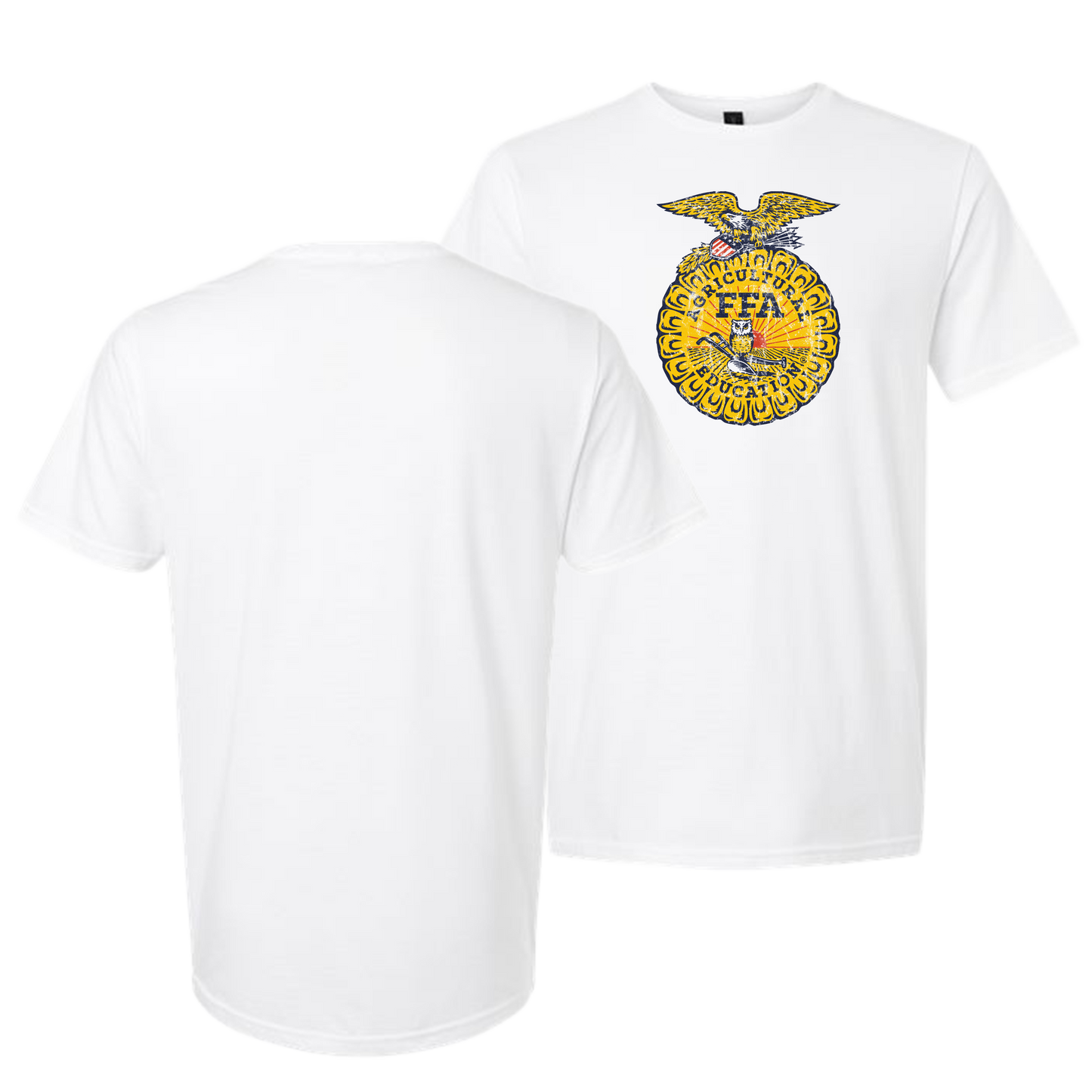 PR FFA Distressed Emblem