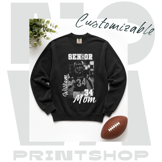 PRHS Football Senior Mom Custom Photo