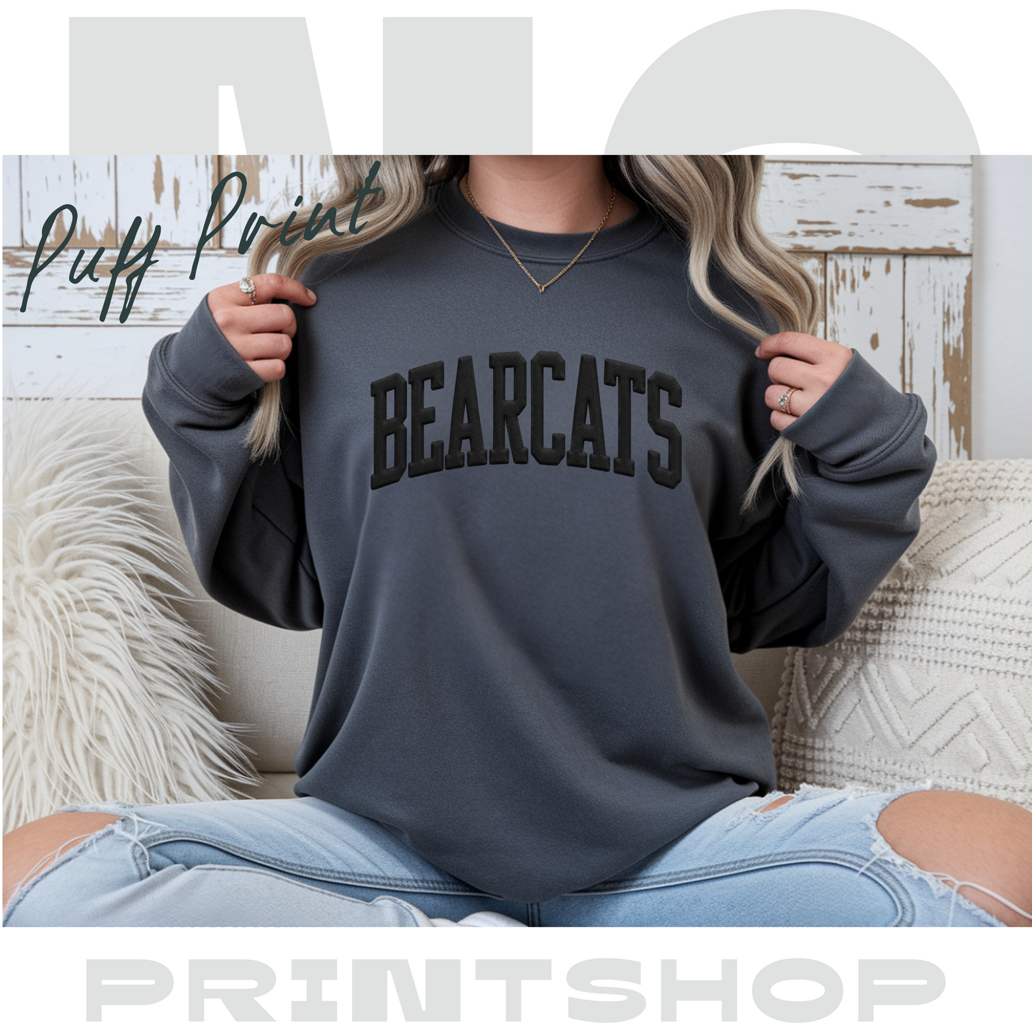 PRHS Football Puff Print