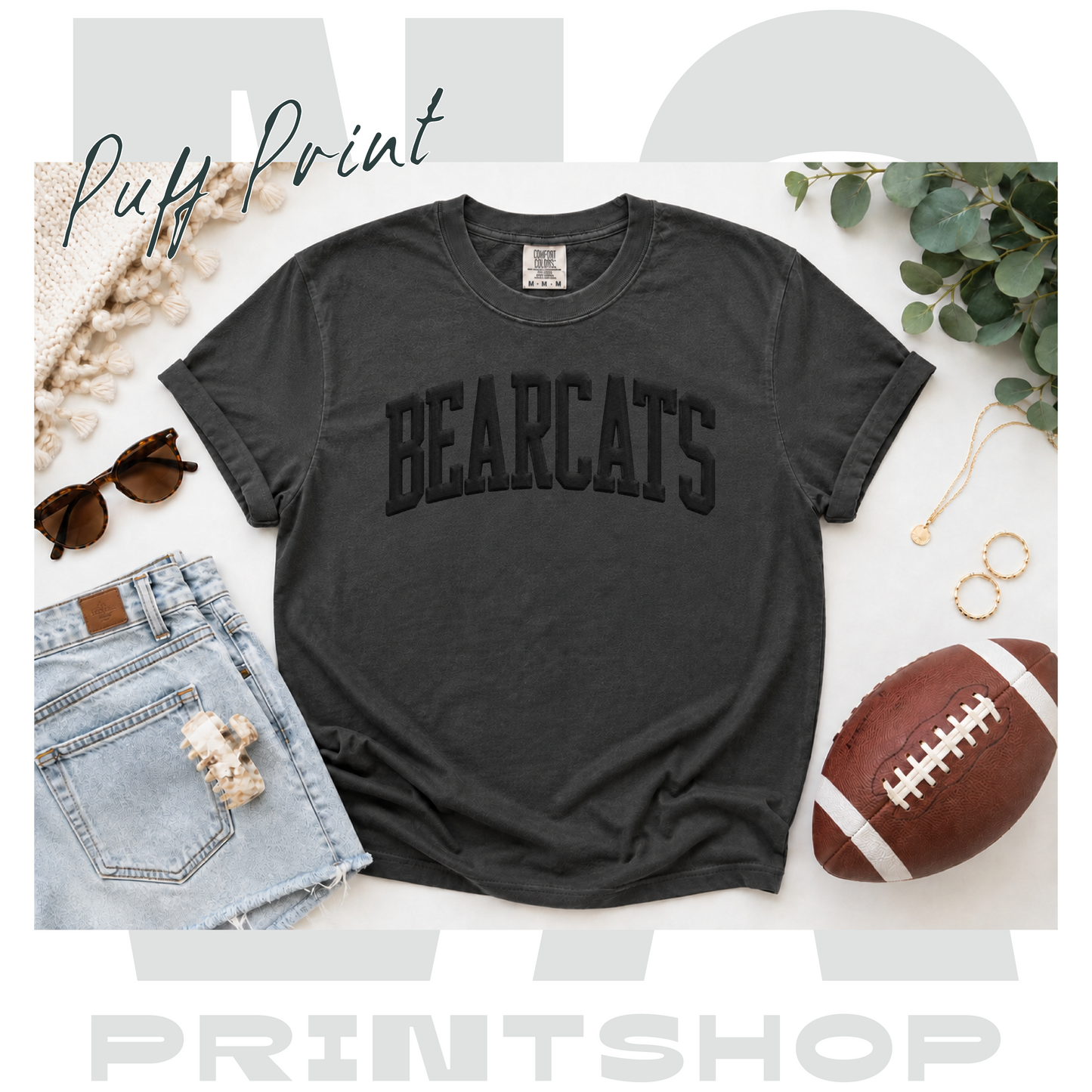 PRHS Football Puff Print