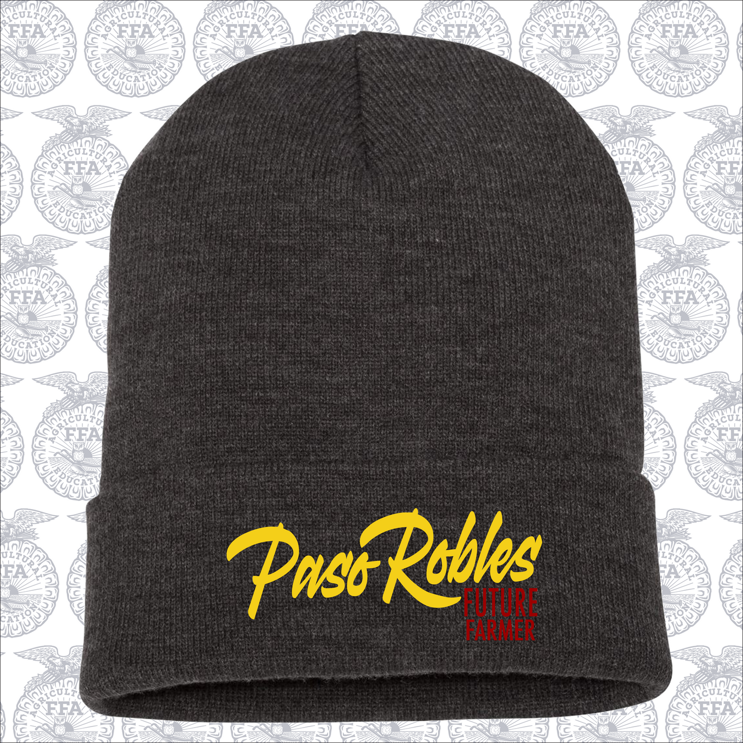 PR FFA Future Farmer Embroidered Beanie