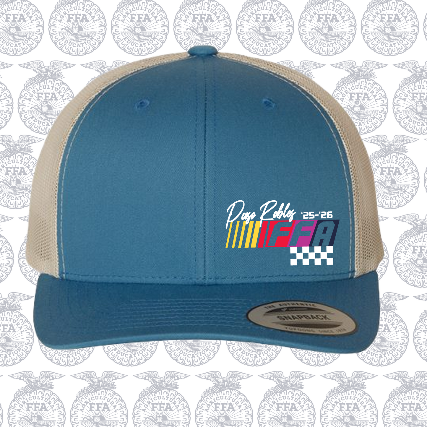 PR FFA Nascar Embroidered Hat