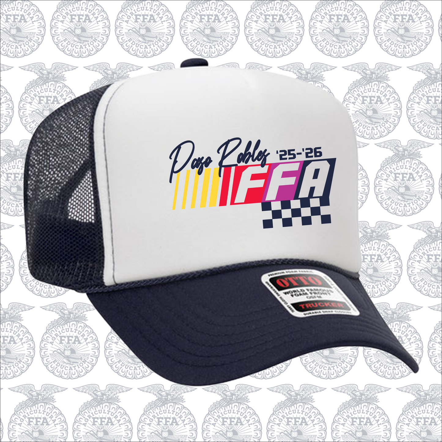 PR FFA Nascar Foam Trucker Hat
