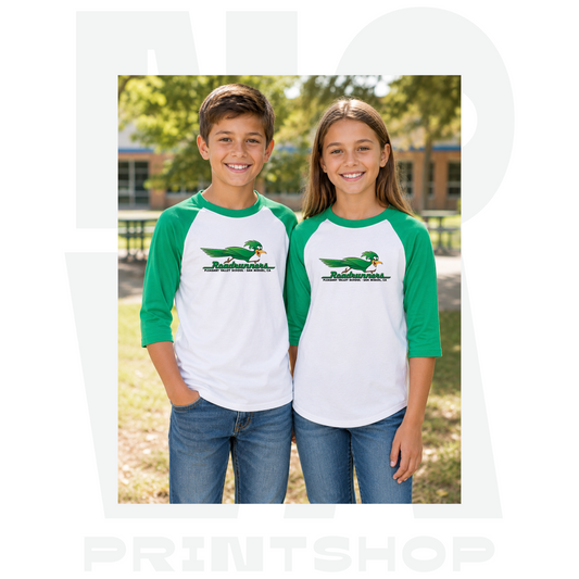 PVS Youth Raglan 5400B