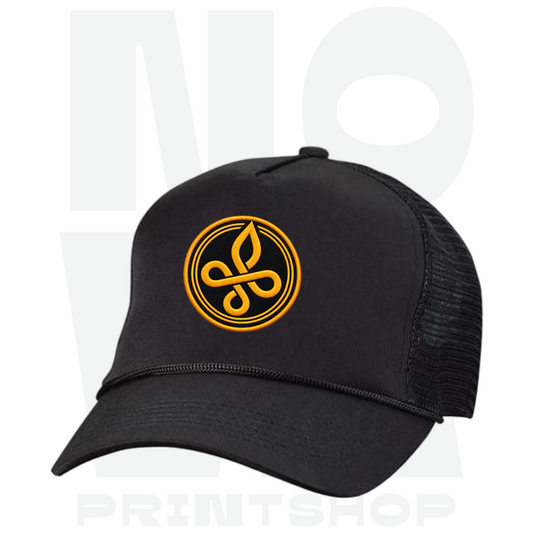 PRCC trucker cap mockup