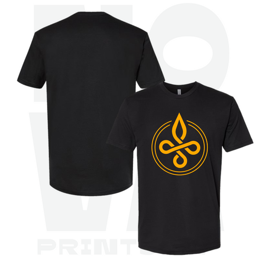 PRCC youth T-shirt full front logo reference